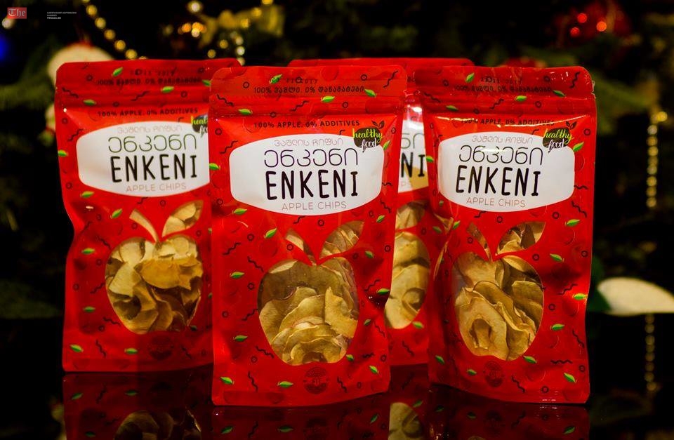 „ენკენი” – ვაშლის ჩიფსები პირველად ქართულ ბაზარზე