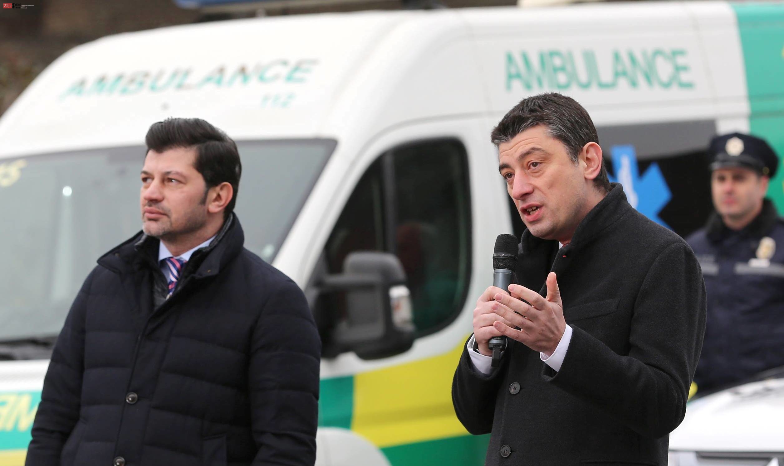 გიორგი გახარიამ და კახა კალაძემ „112“-ის ახალი პროგრამა წარადგინეს