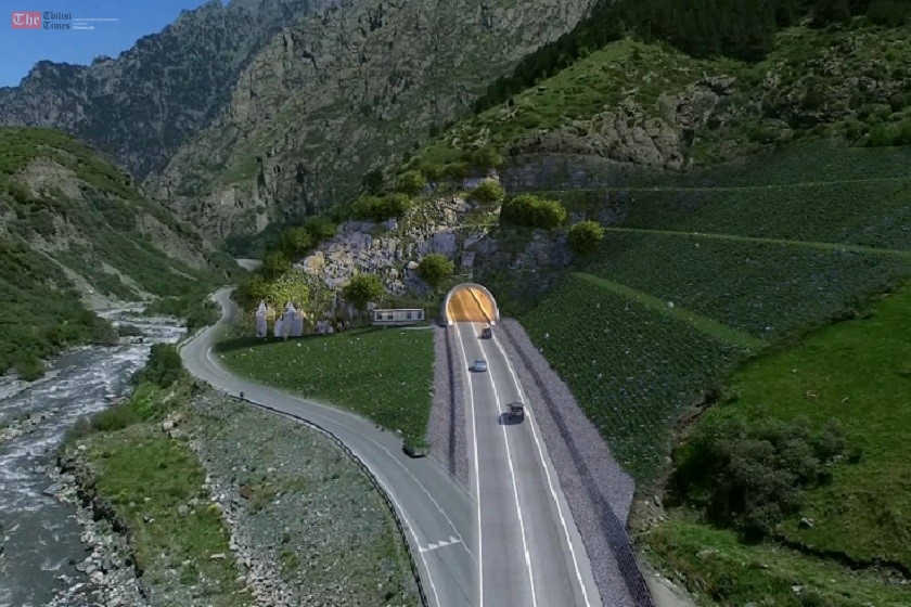 დარიალის ხეობაში გვირაბის მშენებლობა შემოდგომაზე დასრულდება