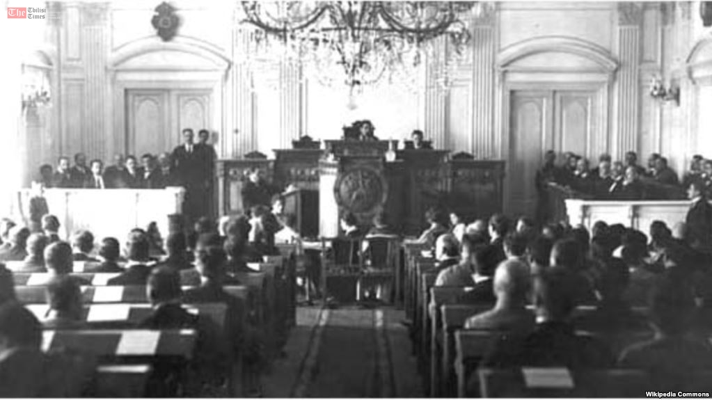 საქართველო პირველი დემოკრატიული რესპუბლიკის დაარსების 100 წლის იუბილეს აღნიშნავს