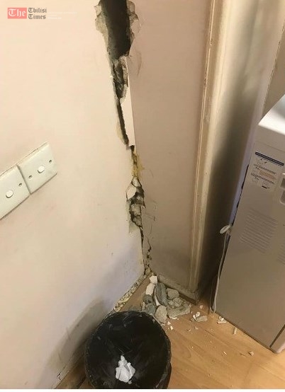 მიწისძვრამ სახალხო დამცველის შენობა დააზიანა