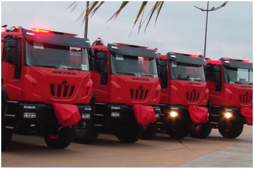 საგანგებო სიტუაციების სამსახურმა 20 ახალი სახანძრო მანქანა შეიძინა