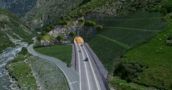 დარიალისა და დევდორაკის ხეობის დამაკავშირებელი გვირაბი გაიხსნა