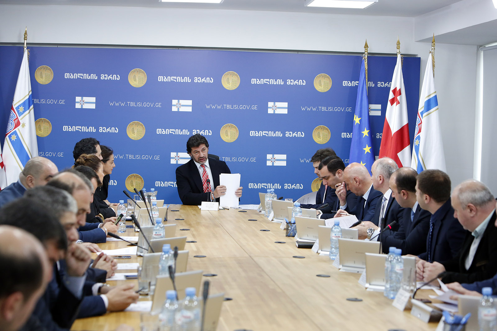 თბილისის გამგეობების მიერ ბიუჯეტის ათვისებისა და შესრულების მაჩვენებელი 93%-დან 100%-მდე მერყეობს