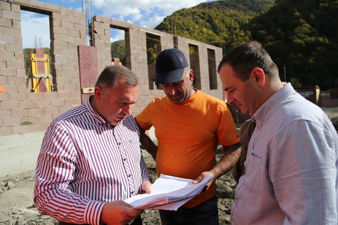 უკანაფშავში რძის გადამამუშავებელი საწარმო შენდება