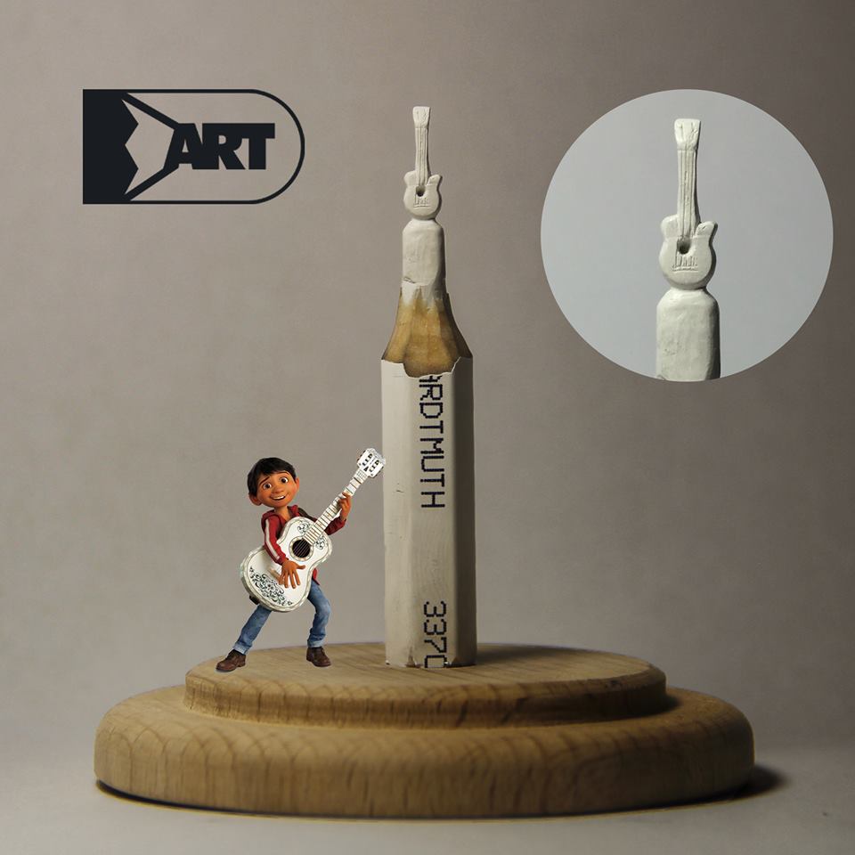 ფანქრის სკულპტურები ქართულ ბაზარზე