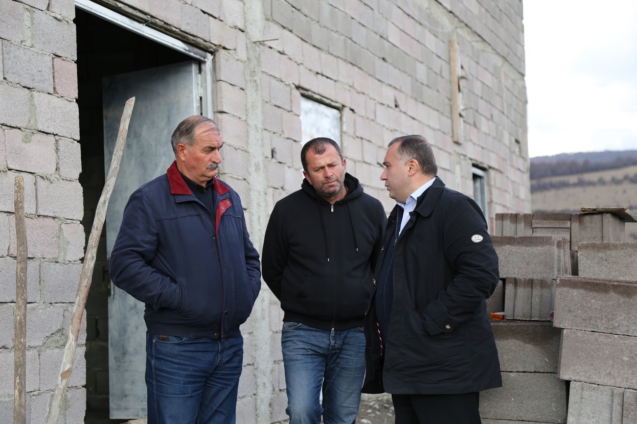 თიანეთის მუნიციპალიტეტში რძის გადამმუშავებელი კოოპერაციული  საწარმო შენდება