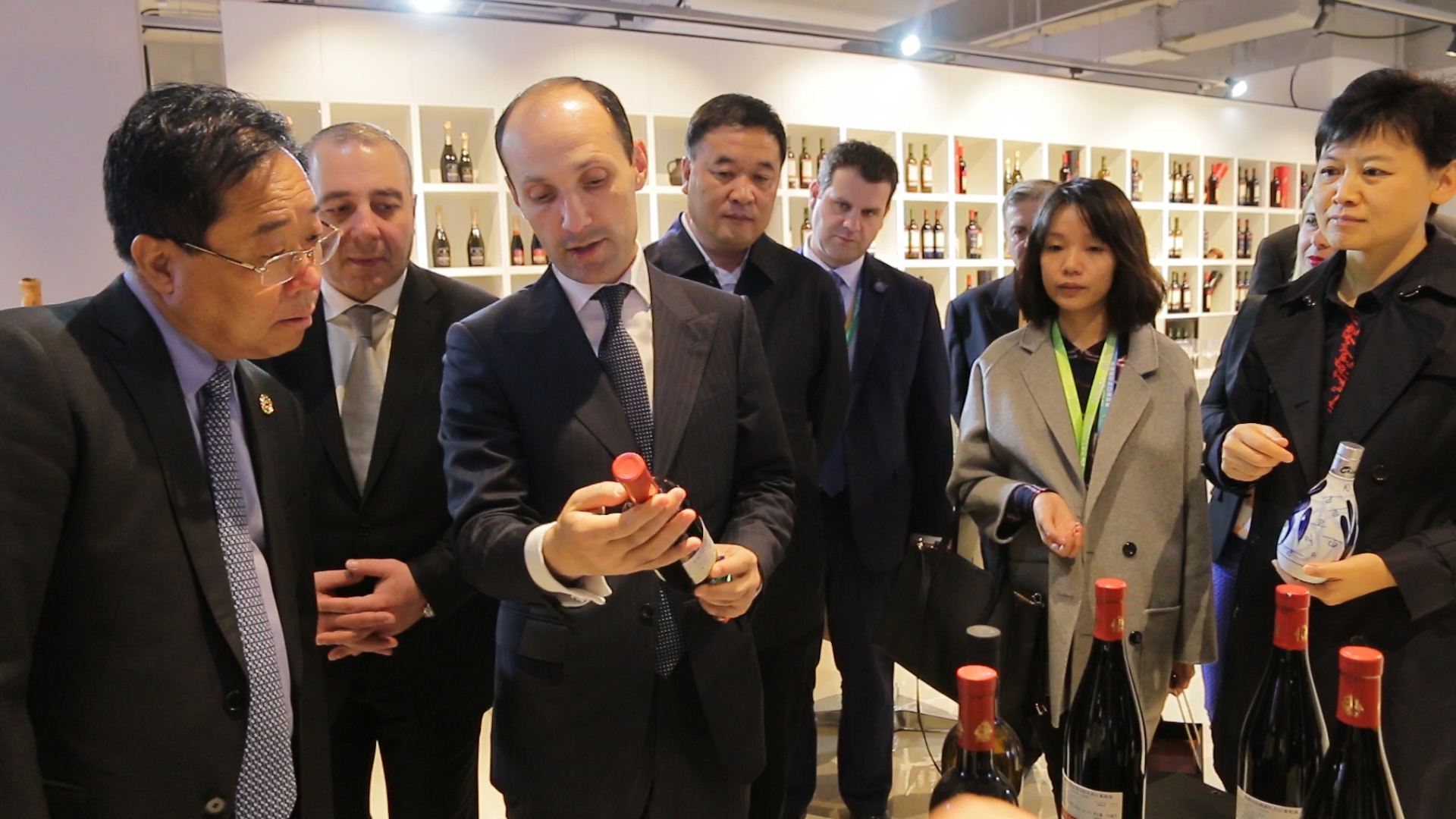 ლევან დავითაშვილმა შანხაიში ქართული პავილიონი გახსნა