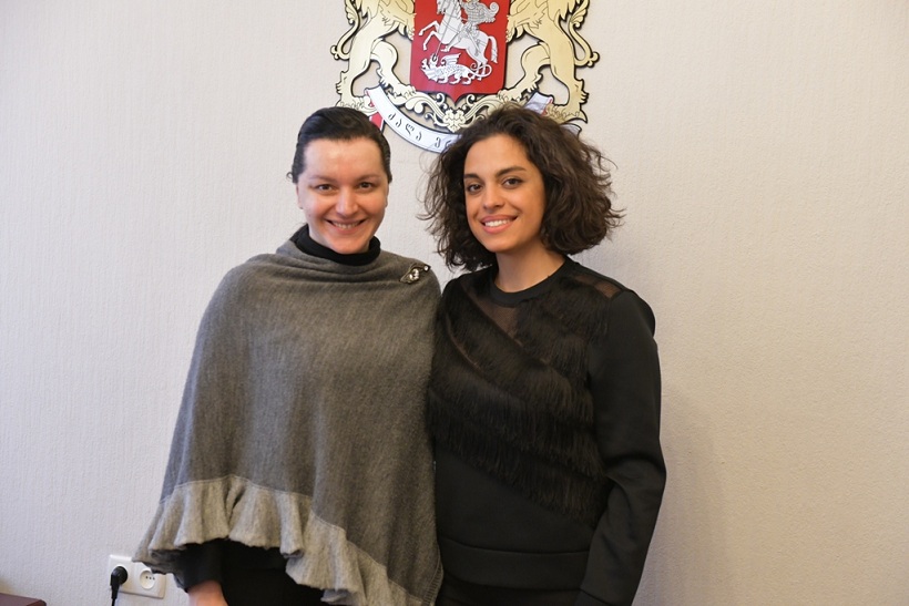 მარიამ ჯაში დიდ ბრიტანეთში მოღვაწე პიანისტს, ანა ყიფიანს შეხვდა