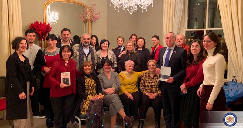 დუბლინში ქართველი მწერლის ზურაბ ქარუმიძის ლიტერატურულ-შემოქმედებით საღამო გაიმართა