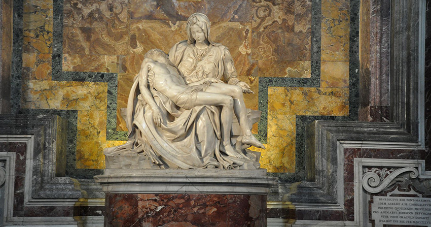 „პიეტა“ – ერთადერთი შედევრი, რომელსაც მიქელანჯელომ ხელი მოაწერა