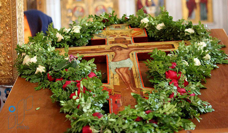 მართლმადიდებელი ეკლესია ჯვრის თაყვანისცემას აღნიშნავს