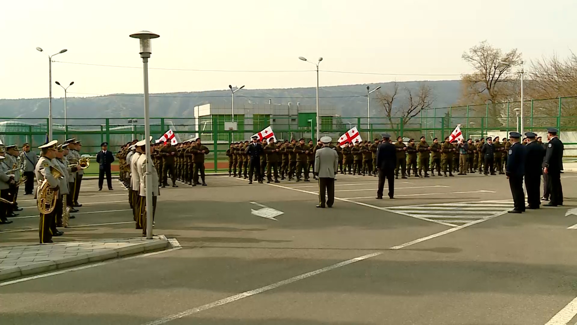 შსს-ს ობიექტების დაცვის დეპარტამენტის წვევამდელებმა სამხედრო ფიცი დადეს