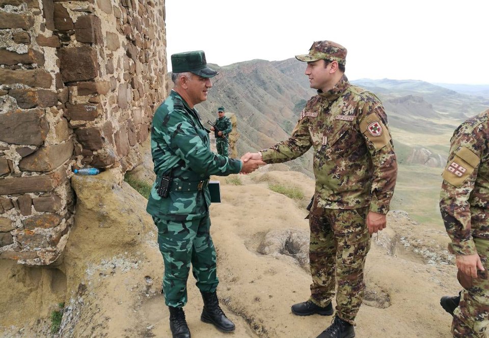 შსს – ქართველი და აზერბაიჯანელი მესაზღვრეები დავით გარეჯის ტერიტორიაზე ვითარების მონიტორინგს ერთობლივად ახორციელებენ
