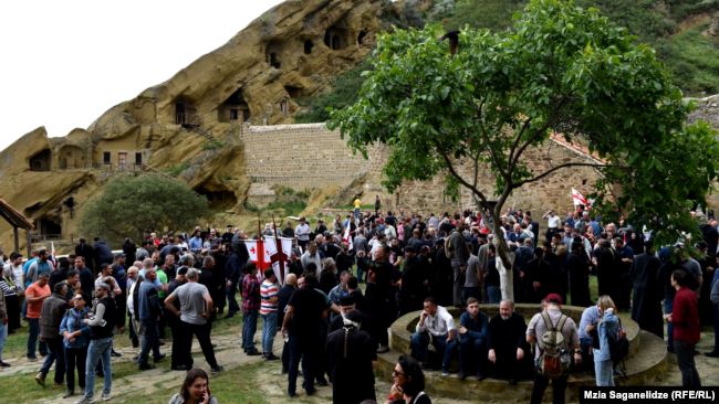 დავით გარეჯში მრევლის მსვლელობა დასრულდა