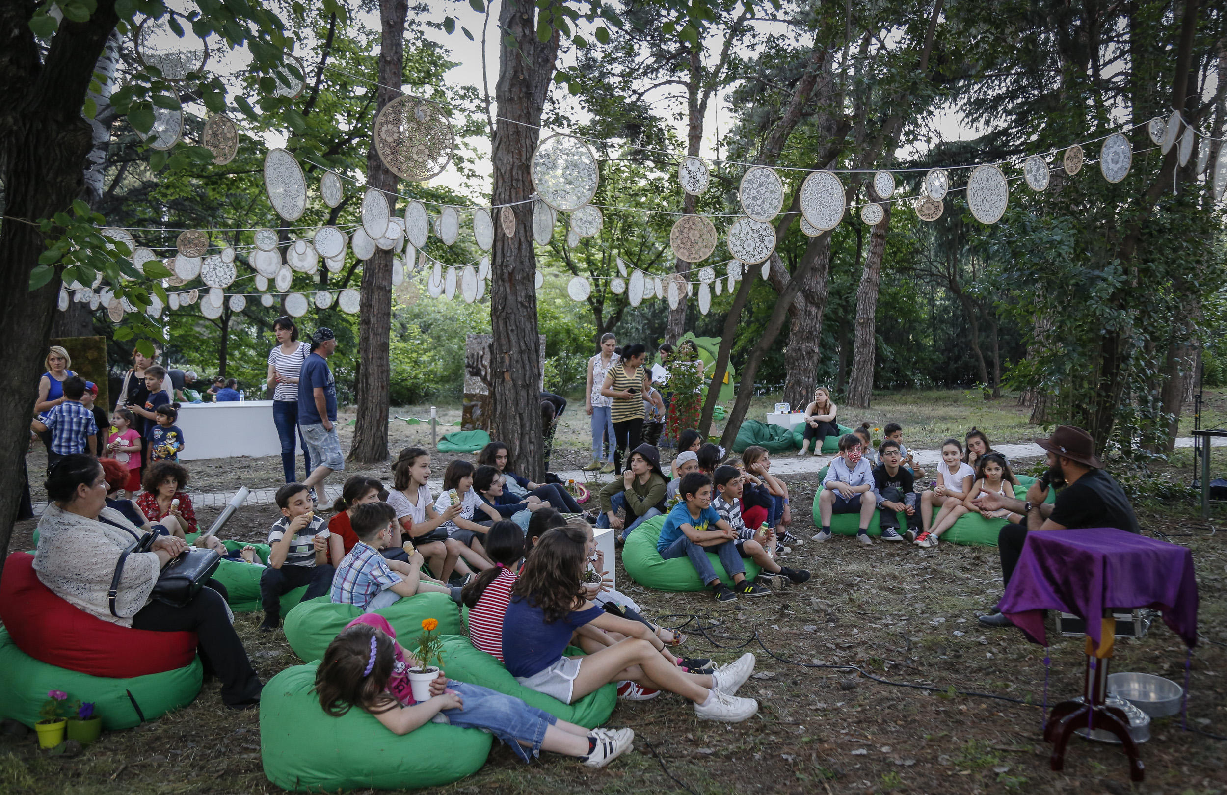 გარემოს დაცვისა და სოფლის მეურნეობის სამინისტროში შემეცნებით-გასართობი ღონისძიებები გაიმართა