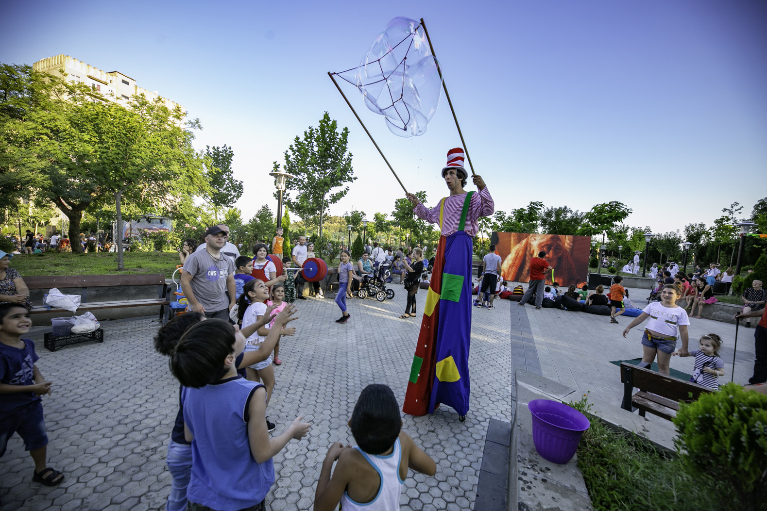 ზემო ფონიჭალის პარკში ფესტივალი „თბილისის ცის ქვეშ“ გაიმართა