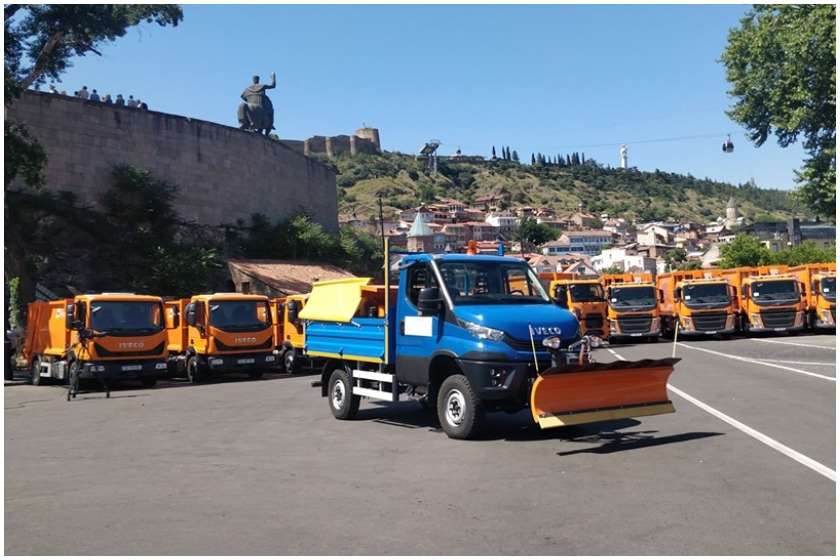 „თბილსერვის ჯგუფმა“ დასუფთავებისთვის ახალი ტექნიკა შეიძინა