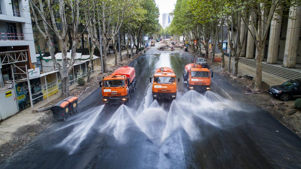 ჭავჭავაძის გამზირზე, ვარაზისხევიდან „პიქსელის“ შენობამდე მონაკვეთზე საავტომობილო მოძრაობა აღდგენილია