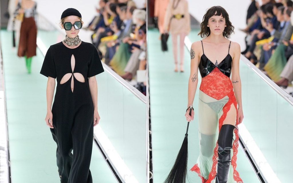 „გუჩის“ ჩვენებაზე ორი ქართველი მოდელი გამოვიდა