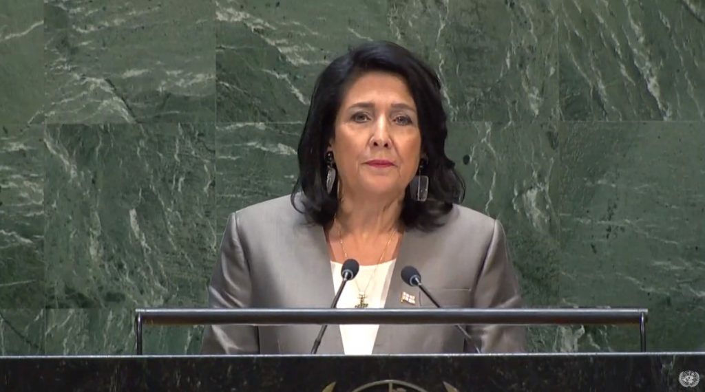 სალომე ზურაბიშვილი – ჩვენ უარი ვთქვით ძალის გამოყენებაზე, მაგრამ დიალოგზე არ გვითქვამს უარი, მოქნილები ვართ, მაგრამ ეს არ ნიშნავს, რომ არსებულ მდგომარეობას ვურიგდებით