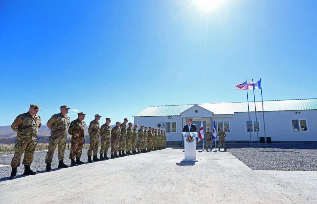 ვახტანგ გომელაურმა და ელიზაბეთ რუდმა სასაზღვრო სექტორი „ხრიანის“ ახალი შენობა გახსნეს