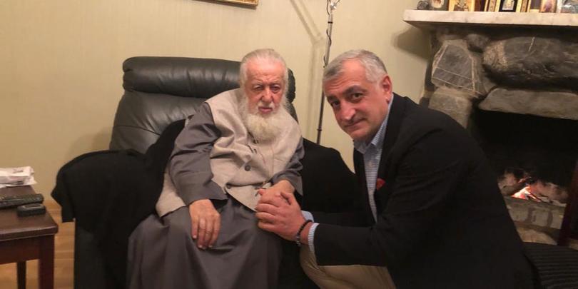მამუკა ხაზარაძე ილია მეორეს შეხვდა- პატრიარქმა დაგვლოცა და წარმატება გვისურვა