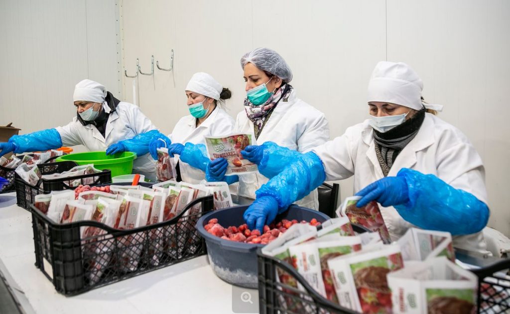 ქარელის ხილ-ბოსტნეულის შემნახველი საწარმო პროდუქციას აშშ-ში გაიტანს