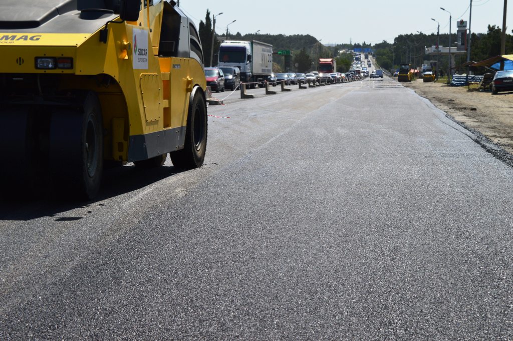 კახეთის გზატკეცილზე საგზაო სამუშაოები ნოემბრის ბოლოს დასრულდება