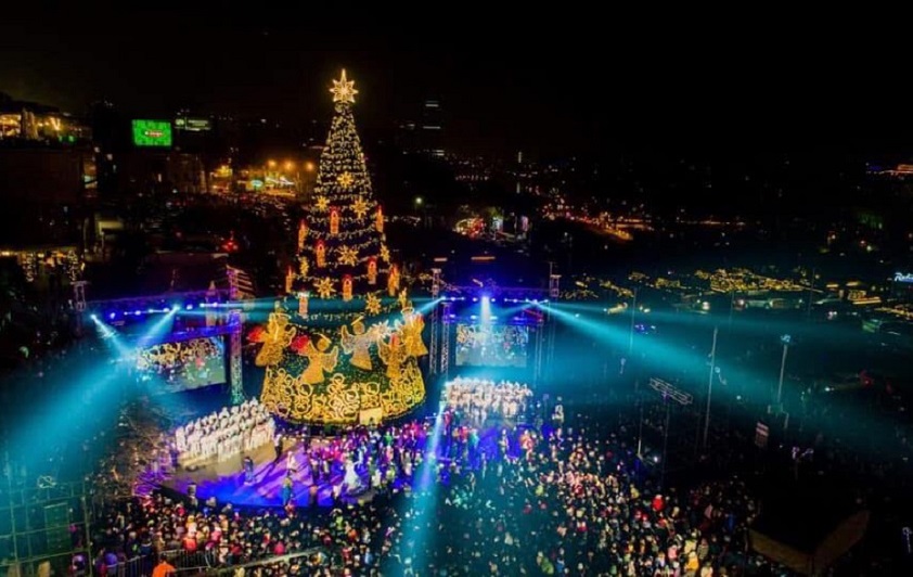 დედაქალაქის მთავარი ნაძვის ხე 25 დეკემბერს, 20:00 საათზე საზეიმოდ აინთება