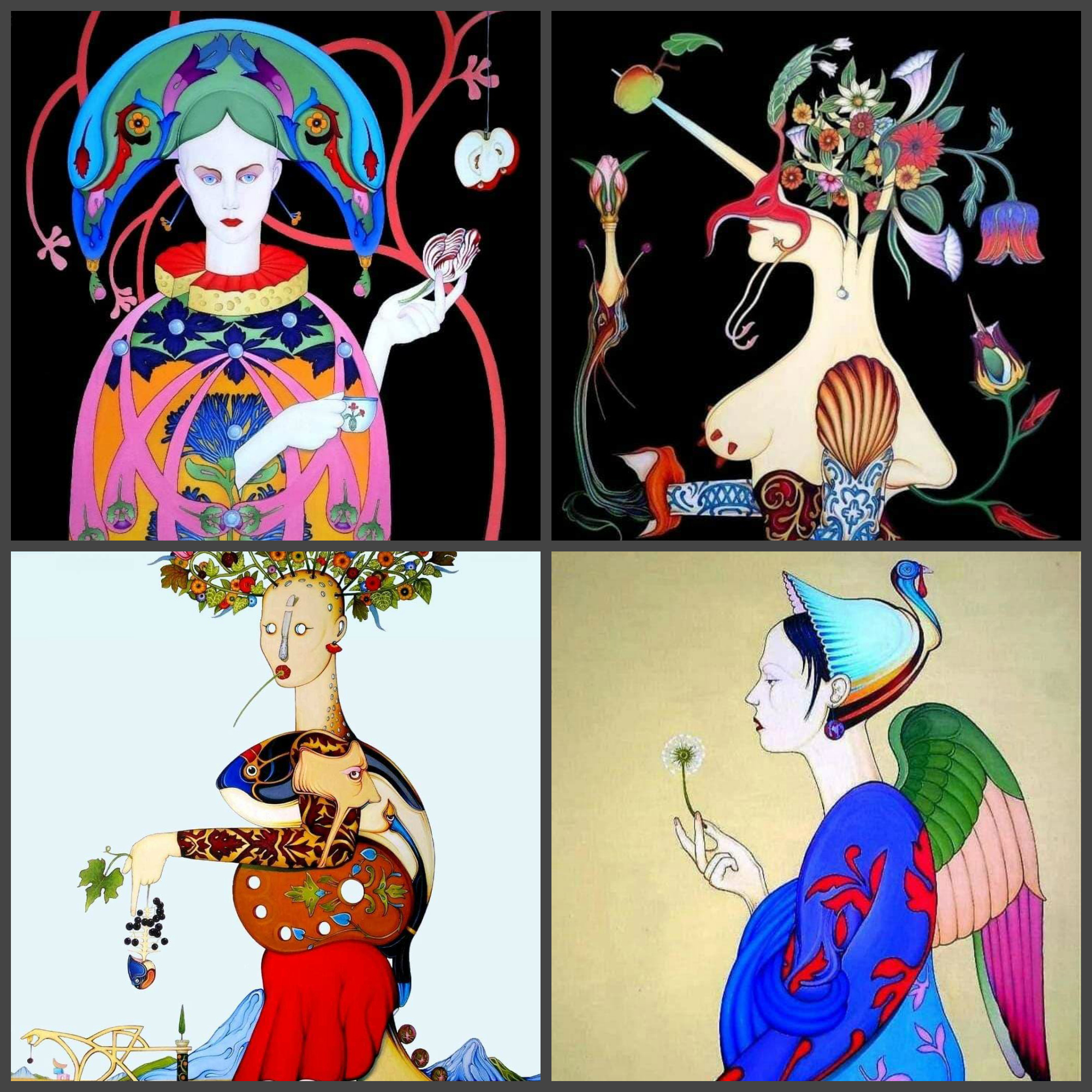 ქართველი მხატვარი, რომლის ნამუშევრები   სხვადასხვა ქვეყნის კერძო კოლექციებში ინახება