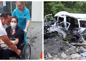 შატილში ავარიის შედეგად დაშავებული საავადმყოფოდან სახლში გაწერეს