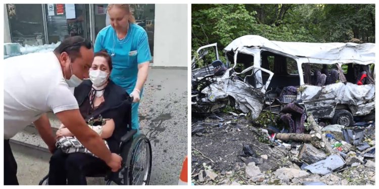 შატილში ავარიის შედეგად დაშავებული საავადმყოფოდან სახლში გაწერეს