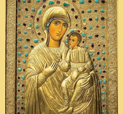 აწყურის ღვთისმშობლის ხატი-ყოვლაწმინდა ქალწულის პირველი გამოსახულება, რომელიც დაემკვიდრა საქართველოში