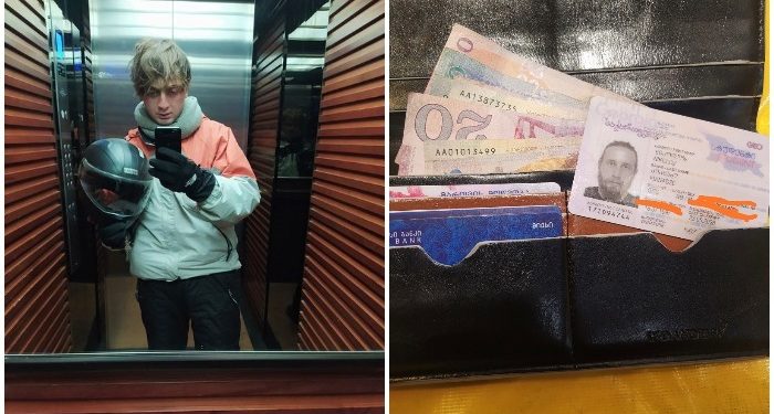 ბიჭი, რომელმაც ფულით სავსე საფულე იპოვა და მფლობელს დაუბრუნა