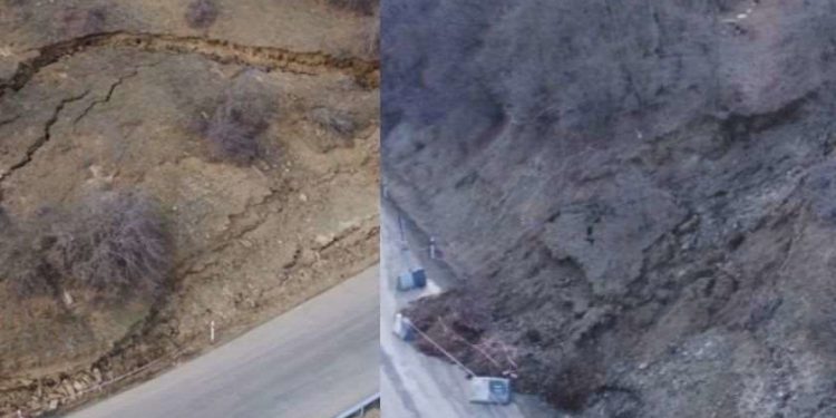 ლისი-ნაფეტვრები-მუხათწყაროს გზის გარკვეულ ფერდებზე ეროზიული პროცესები გამოვლინდა