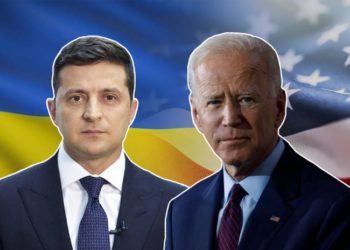 ბაიდენმა დამარწმუნა, რომ უკრაინა არასდროს დარჩება მარტო რუსული აგრესიის წინააღმდეგ – ზელენსკი