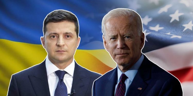 ბაიდენმა დამარწმუნა, რომ უკრაინა არასდროს დარჩება მარტო რუსული აგრესიის წინააღმდეგ – ზელენსკი