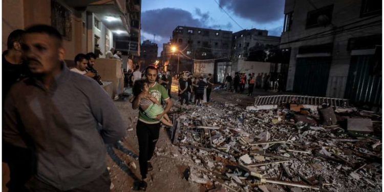 ღაზის სექტორში ავიადარტყმების შედეგად დაღუპულთა რაოდენობამ 100-ს გადააჭარბა