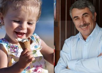 ევგენი კომაროვსკი აცხადებს, რომ ნაყინი ბავშვისთვის ძალიან სასარგებლო ტკბილეულია