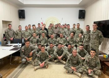 საქართველოს საპატრიარქოს იუნკერები და უმცროსი ოფიცრები ესტუმრნენ