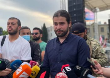 ვარლამ გოლეთიანი და ნამახვანჰესის მოწინააღმდეგეები პრაიდის წინააღმდეგ თბილისში მოდიან