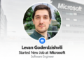 ლევან გოდერძიშვილი Microsoft-ში იმუშავებს