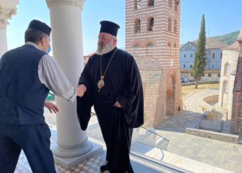 მარგვეთისა და უბისის ეპისკოპოსი მელქისედეკი ათონის წმინდა მთაზე იმყოფება