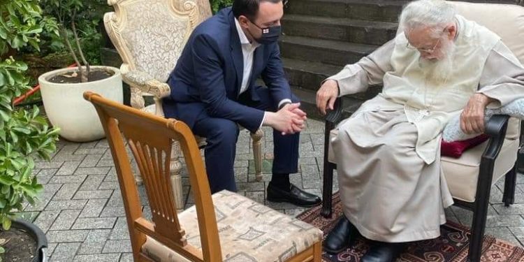 საქართველოს პრემიერ-მინისტრი, ირაკლი ღარიბაშვილი ილია II-ს შეხვდა