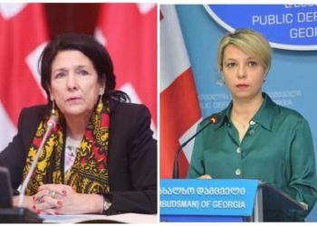 სალომე ზურაბიშვილი სახალხო დამცველს ხვდება