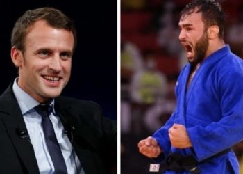 ემანუელ მაკრონი: ლუკა მხეიძემ, რომელიც საქართველოში დაიბადა და 2015 წელს საფრანგეთის მოქალაქე გახდა, საფრანგეთს ტოკიოში პირველი მედალი მოუტანა