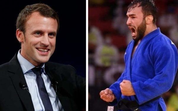 ემანუელ მაკრონი: ლუკა მხეიძემ, რომელიც საქართველოში დაიბადა და 2015 წელს საფრანგეთის მოქალაქე გახდა, საფრანგეთს ტოკიოში პირველი მედალი მოუტანა