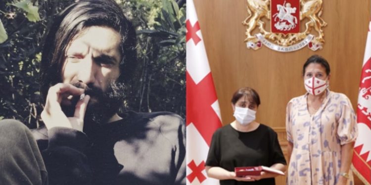 შოთა ქარსელაძე, „სამოქალაქო თავდადებისათვის“ პრეზიდენტმა დააჯილდოვა
