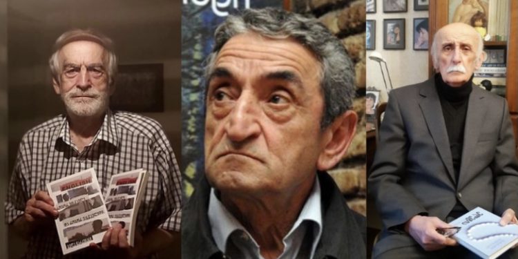 “ლიტერადან” წიგნები გელა ჩარკვიანმა, ბესიკ ხარანაულმა და ვახტანგ ჯავახაძემაც მოხსნეს